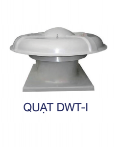 DWT-I Quạt hút hướng trục lắp mái nhà